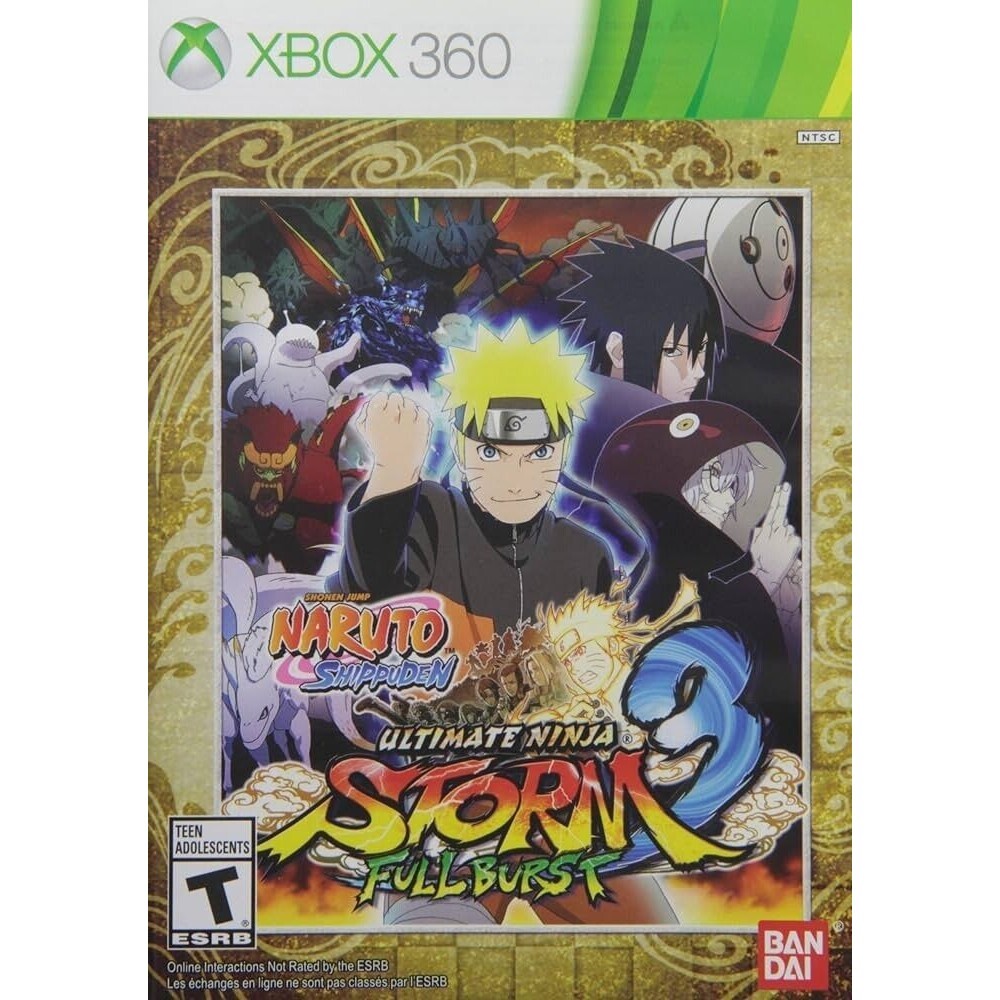 Naruto Shippuden Ultimate Ninja Storm 3: Full Burst (Microsoft Xbox 360, 2013)